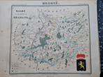 België Brabant Brussel Leuven, 30 euro, KOOPJE, handgekleurd, Antiek en Kunst, Kunst | Etsen en Gravures, Ophalen of Verzenden