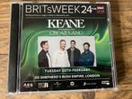 Keane-O2 Sheperd’s Bush Empire,Londen. 20 februari 2024., Cd's en Dvd's, Ophalen of Verzenden, 2000 tot heden, Nieuw in verpakking