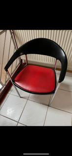 Mid Century Stoel Kunstleer, Ophalen, Zo goed als nieuw, Eén