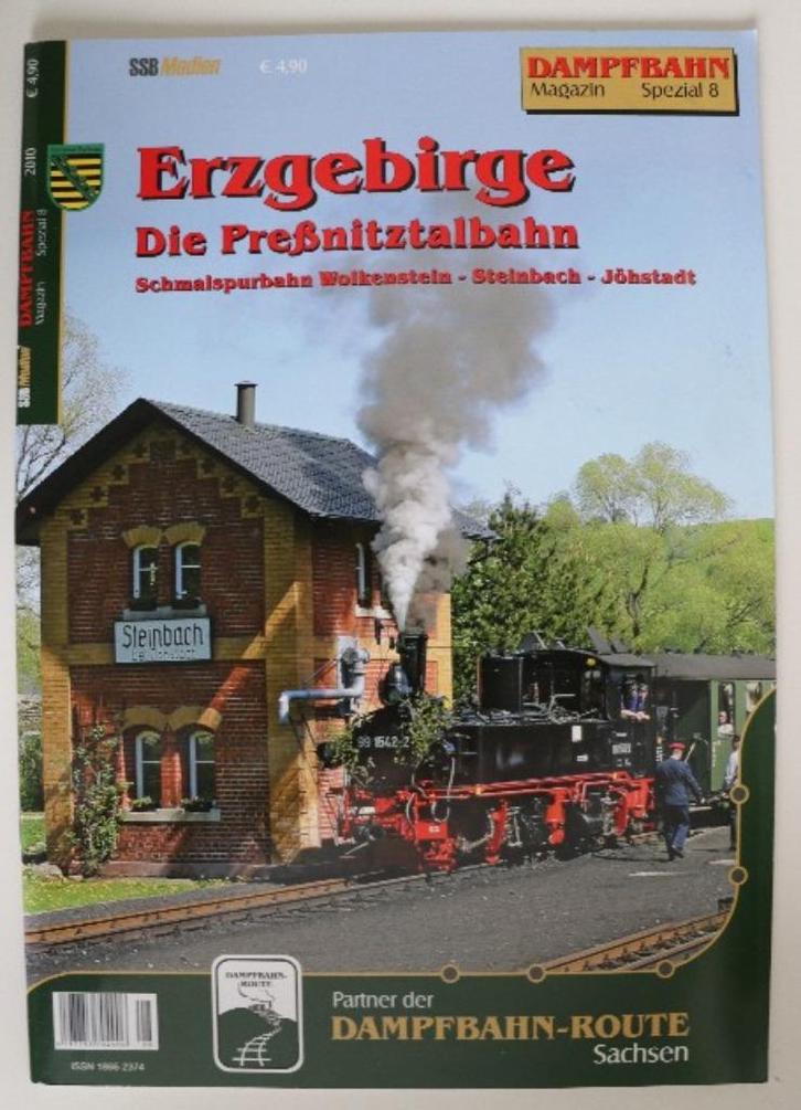 Duitsland smalspoor Pressnitztalbahn Saksen Special 8, Verzamelen, Spoorwegen en Tramwegen, Gebruikt, Trein, Boek of Tijdschrift