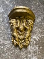 console met putti’s van beton goudkleurig, Antiek en Kunst, Ophalen of Verzenden