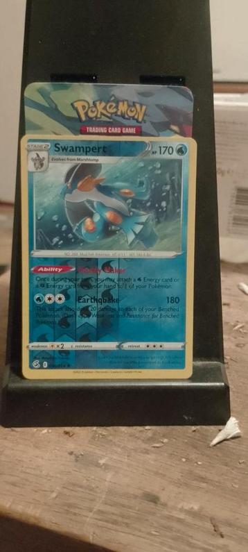 Swampert reverse holo fusion Strike  beschikbaar voor biedingen