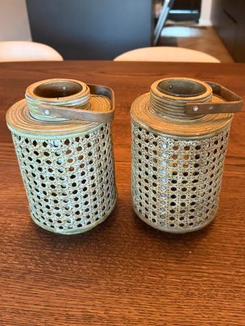 Balinese Rotan Lantaarns set beschikbaar voor biedingen