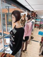 Paspoppen dames mannequin, Ophalen