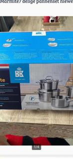 Marmite7 delige pannenset niewe, Inductieplaat, Nieuw, Pannenset, Ophalen of Verzenden