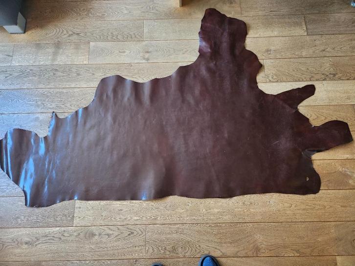 leder, Antiek en Kunst, Antiek | Meubels | Stoelen en Banken, Ophalen