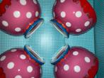 Oilily polka stippen Douwe Egberts roze, Huis en Inrichting, Keuken | Servies, Nieuw, Ophalen of Verzenden, Schaal of Schalen