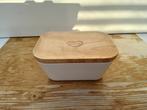 Becel Botervloot - Melamine en bamboe deksel, Overige materialen, Overige typen, Nieuw, Ophalen of Verzenden