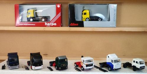 Trekkers voor opleggers  1/87  HO  vaste prijs, Hobby en Vrije tijd, Modelauto's | 1:87, Zo goed als nieuw, Bus of Vrachtwagen
