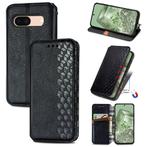 Luxe PU Lederen Wallet Case Set voor Pixel 8A _ Zwart, Verzenden, Nieuw, Hoesje of Tasje