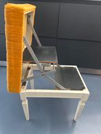 Vintage Keukentrap / Krukje, Huis en Inrichting, Krukjes, Ophalen of Verzenden, In hoogte verstelbaar, Gebruikt, Hout