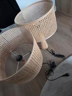 2 Kwantum Tafellampen Isa Naturel, Huis en Inrichting, Lampen | Vloerlampen, Ophalen, Minder dan 100 cm