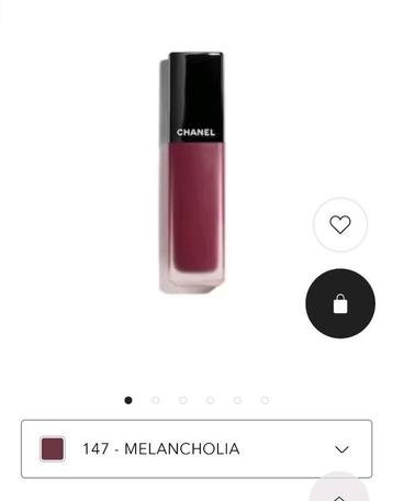 CHANEL ROUGE ALLURE INK - 147 MELANCHOLIA - PAARS - LIPGLOSS