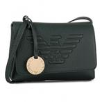 Emporio Armani crossbody tas schoudertasje donkergroen 20 cm, Sieraden, Tassen en Uiterlijk, Ophalen of Verzenden, Nieuw, Groen
