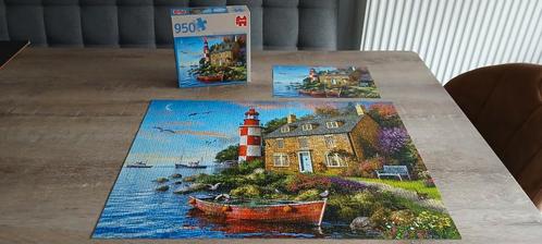 1000 puzzle the lighthouse keeper's cottage vuurtoren puzzel, Hobby en Vrije tijd, Denksport en Puzzels, Zo goed als nieuw, Legpuzzel