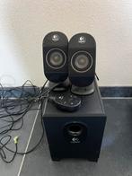 Logitech speakers en subwoofer, Computers en Software, Pc speakers, Ophalen of Verzenden, Gebruikt