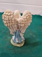 beeld engel met glitters en banjo, Verzamelen, Beelden en Beeldjes, Ophalen of Verzenden