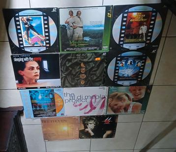  Verschillende titels laserdiscs (11 stuks75€ beschikbaar voor biedingen