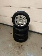 Winterbanden seat mii of vw up met Velgen - Set van 4, Auto-onderdelen, Banden en Velgen, Gebruikt, 15 inch, Banden en Velgen