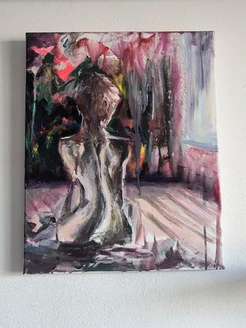 Naakt portret  beschikbaar voor biedingen
