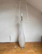 Vloerlamp van mooie design glas, Huis en Inrichting, Ophalen, 100 tot 150 cm, Zo goed als nieuw, Glas