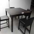 Ikea 2 Bartafels 110x110x95cm “Bjursta” vast model., Huis en Inrichting, Tafels | Eettafels, 100 tot 150 cm, Zo goed als nieuw