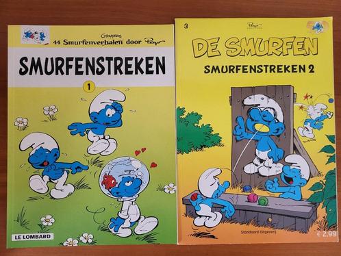 Smurfenstrips 'Smurfenstreken' en 'Smurfen Winterboek', Boeken, Prentenboeken en Plaatjesalbums, Zo goed als nieuw, Plaatjesalbum