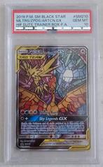 Moltres Zapdos Articuno GX PSA 10, Ophalen of Verzenden, Zo goed als nieuw, Losse kaart