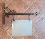 Smeedijzer gietijzer uithangbord. Model 2, Tuin en Terras, Tuinwanddecoratie, Ophalen, Zo goed als nieuw