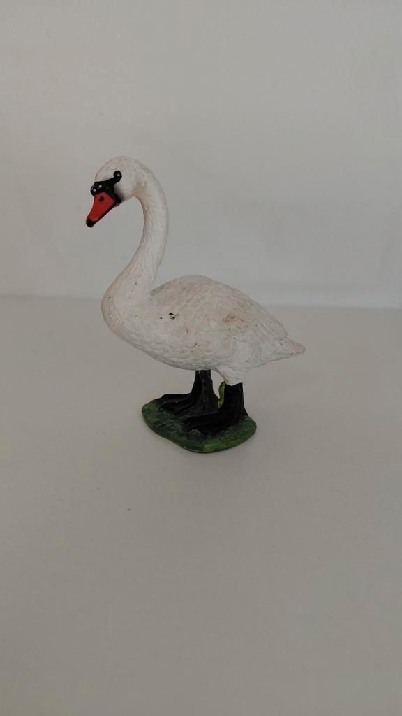 Schleich zwaan, Sieraden, Tassen en Uiterlijk, Oorbellen, Gebruikt, Overige materialen, Ophalen of Verzenden