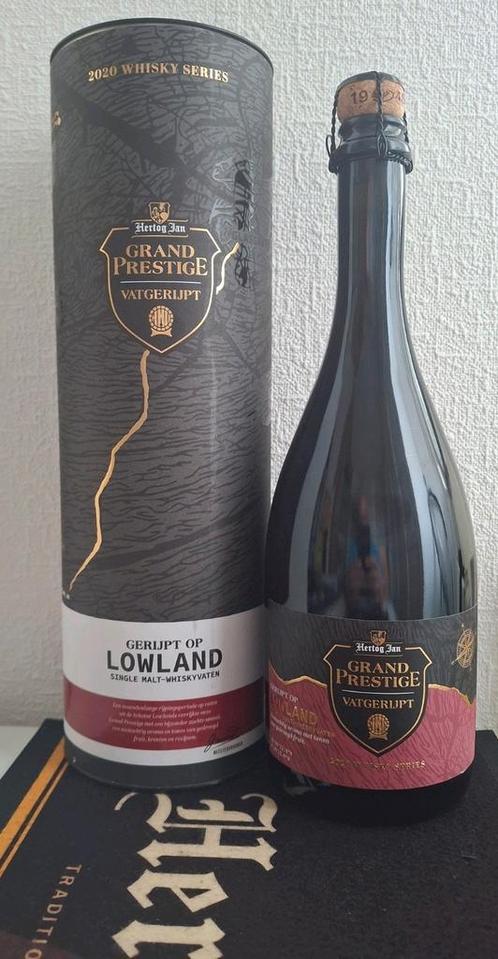Hertog Jan Grand Prestige Vatgerijpt 2020 Lowland, Verzamelen, Biermerken, Nieuw, Flesje(s), Hertog Jan, Ophalen of Verzenden
