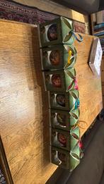 Set Efteling Sprookjesboom kerstbal  nieuw 7 x, Verzamelen, Ophalen of Verzenden, Zo goed als nieuw, Button of Speldje