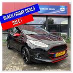 Ford Fiësta 1.0 103KW/140PK 3D 2015 Zwart/ST-line/17INCH, Auto's, Voorwielaandrijving, Elektrische ramen, Zwart, Bedrijf