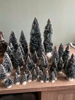 40 kerstbomen kerstdorp, Diversen, Ophalen of Verzenden, Gebruikt