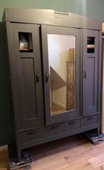 Antieke kast met spiegel, Antiek en Kunst, Ophalen