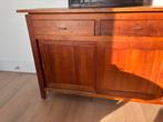 Mooie houten dressoir met schuifdeurtjes, Ophalen, Gebruikt, 150 tot 200 cm, Minder dan 100 cm