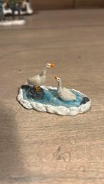 Lemax zwanen voor het kerstdorp, Ophalen of Verzenden, Zo goed als nieuw