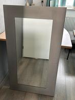 Stoere, maar nette spiegel, Ophalen, 100 tot 150 cm, Zo goed als nieuw, Rechthoekig