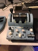 Thrustmaster TCA Captain Pack X Airbus Edition - Zo goed als, Computers en Software, Joysticks, Ophalen, Zo goed als nieuw, Trustmaster