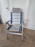 4x Dukdalf campingstoelen, 2x voetenbank en 2x hoofdkussens, Ophalen, Zo goed als nieuw, Campingstoel