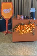 Aperol Spritz Hanglamp met Lichtjes, Ophalen of Verzenden, Nieuw, Reclamebord