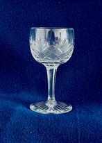 1 Borrelglas Ruit Waaier Ster in voet Vintage, Antiek en Kunst, Antiek | Glas en Kristal, Ophalen
