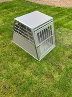 Metalen autobench voor middelgrote hond, Ophalen, Gebruikt