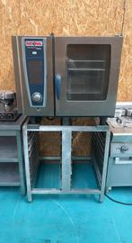 Rational scc 61e Dubbele friteuse. Koelwerkbank 6 lades 1d, Ophalen of Verzenden, Ovens, Magnetrons en Steamers