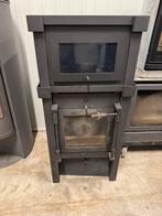 Beaufort 6 kw houtkachel met oven bovenstuk, Huis en Inrichting, Kachels, Ophalen, Gebruikt, Houtkachel, Vrijstaand
