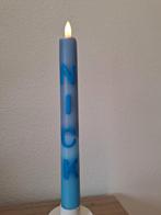 Nepkaars 'Nick' - Decoratieve Kaars, Overige materialen, Blauw, Nieuw, Ophalen of Verzenden