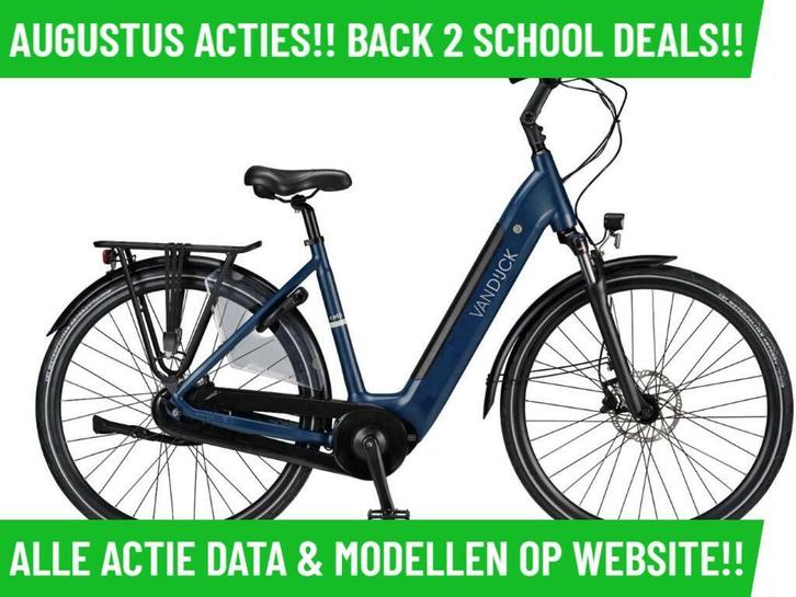 Nieuwe E-Bike! Van Dijck Ceto 2023! Middenmotor! 655WATT!!, Fietsen en Brommers, Elektrische fietsen, Nieuw, Overige merken, 50 km per accu of meer