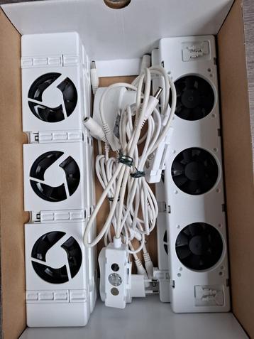 SpeedComfort radiatorventilator duoset en trioset wit beschikbaar voor biedingen