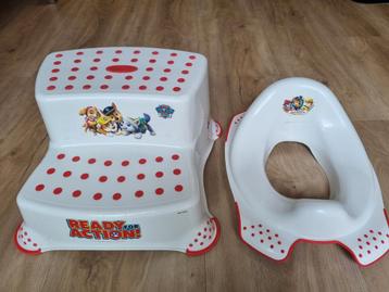 Wc verkleiner en krukje / opstapje Paw Patrol beschikbaar voor biedingen