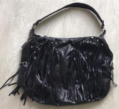 Zwarte dames tas / handtas voor dames, Sieraden, Tassen en Uiterlijk, Tassen | Damestassen, Gebruikt, Schoudertasje, Zwart, Ophalen of Verzenden